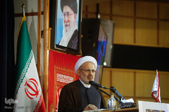 حجت‌الاسلام حمید احمدی در مراسم اختتامیه سوگواره عبرات