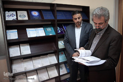 بازدید امیر خوراکیان، معاون محتوای مرکز ملی فضای مجازی از مرکز مطالعات میان رشته ای قرآن  کریم سازمان قرآنی دانشگاهیان کشور