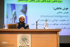 حجت الاسلام والمسلمین محمد برمایی در کارگاه آموزشی رسم انتخاب