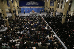 دیدار جمعی از خانواده‌های شهدای دفاع مقدس و مدافع حرم با حضرت آیت‌الله العظمی خامنه‌ای، رهبر معظم انقلاب