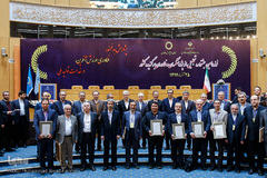 عکس یادگاری پایان نوزدهمین جشنواره تجلیل از پژوهشگران و فناوران برگزیده کشور