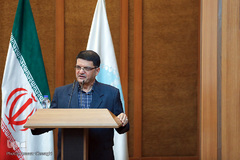 محمد صادق مفتح، فرزند شهید آیت الله مفتح در همایش گرامیداشت وحدت حوزه و دانشگاه