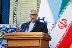 ابوذر ابراهیمی ترکمان، رئیس سازمان فرهنگ و ارتباطات اسلامی در بزرگداشت هفته پژوهش در سازمان فرهنگ و ارتباطات اسلامی