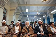 بزرگداشت روز وحدت حوزه و دانشگاه در مدرسه عالی شهید مطهری