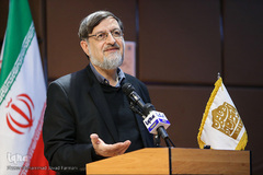 سید محمدرضا حسینی بهشتی در مراسم بزرگداشت مرحوم احمد احمدی