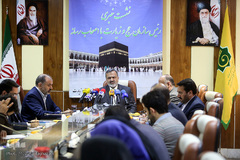 نشست خبری علی‌رضا رشیدیان، رییس جدید سازمان حج و زیارت با اصحاب رسانه