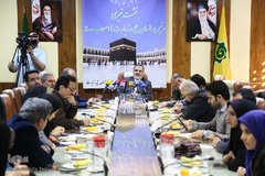 نشست خبری علی‌رضا رشیدیان، رییس جدید سازمان حج و زیارت با اصحاب رسانه