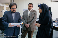 بازدید بهرام قاسمی سخنگوی وزارت خارجه از ایکنا