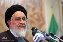 آیت الله سیدمصطفی محقق داماد در نشست بزرگداشت استاد مهدی حائری یزدی