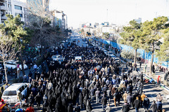 تشییع پیکر آیت الله هاشمی شاهرودی