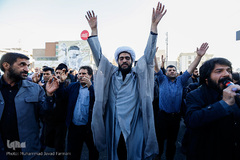 تشییع پیکر آیت الله هاشمی شاهرودی