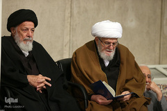 مراسم بزرگداشت آیت‌الله هاشمی شاهرودی در حسینیه امام خمینی(ره)