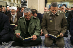 مراسم بزرگداشت آیت‌الله هاشمی شاهرودی در حسینیه امام خمینی(ره)