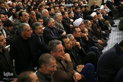 مراسم بزرگداشت آیت‌الله هاشمی شاهرودی در حسینیه امام خمینی(ره)