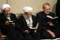 مراسم بزرگداشت آیت‌الله هاشمی شاهرودی در حسینیه امام خمینی(ره)