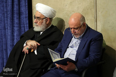 مراسم بزرگداشت آیت‌الله هاشمی شاهرودی در حسینیه امام خمینی(ره)