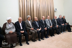 دیدار دبیرکل جنبش جهاد اسلامی فلسطین با رهبر انقلاب