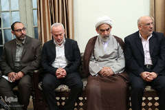 دیدار دبیرکل جنبش جهاد اسلامی فلسطین با رهبر انقلاب
