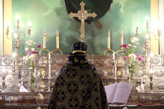 مراسم آغاز سال نو میلادی در کلیسای مریم مقدس تهران