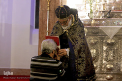 مراسم آغاز سال نو میلادی در کلیسای مریم مقدس تهران