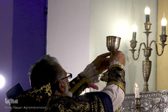 مراسم آغاز سال نو میلادی در کلیسای مریم مقدس تهران