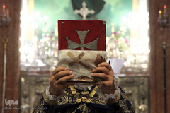 مراسم آغاز سال نو میلادی در کلیسای مریم مقدس تهران