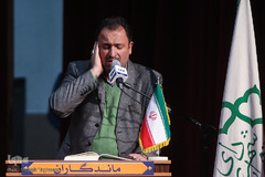 قرائت محمدرضا پورزرگری در آیین تجلیل از پیشکسوت فرهیخته قرآنی سید محسن موسوی بلده