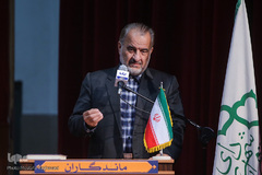 سخنرانی عباس سلیمی در آیین تجلیل از پیشکسوت فرهیخته قرآنی سید محسن موسوی بلده