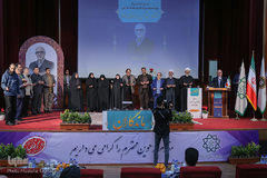 آیین تجلیل از پیشکسوت فرهیخته قرآنی سید محسن موسوی بلده