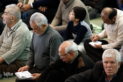 اولین نمازجمعه تهران به امامت حجّت‌الاسلام  والمسلمین محمّدجواد حاج‌علی‌اکبری