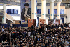 اولین نمازجمعه تهران به امامت حجّت‌الاسلام  والمسلمین محمّدجواد حاج‌علی‌اکبری