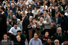 اولین نمازجمعه تهران به امامت حجّت‌الاسلام  والمسلمین محمّدجواد حاج‌علی‌اکبری