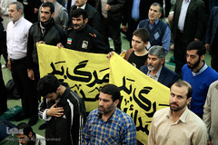 اولین نمازجمعه تهران به امامت حجّت‌الاسلام  والمسلمین محمّدجواد حاج‌علی‌اکبری