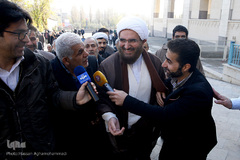 اولین نمازجمعه تهران به امامت حجّت‌الاسلام  والمسلمین محمّدجواد حاج‌علی‌اکبری