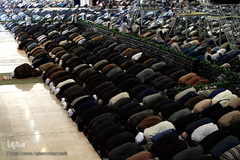 اولین نمازجمعه تهران به امامت حجّت‌الاسلام  والمسلمین محمّدجواد حاج‌علی‌اکبری