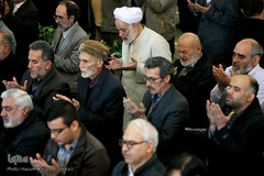 حجت الاسلام والمسلمین محسن قرائتی، مفسر قرآن کریم در نماز جمعه این هفته تهران