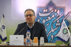 سیدسعید هاشمی، رییس دانشگاه علم و فرهنگ در نشست خبری سومین کنفرانس بین المللی گردشگری و معنویت