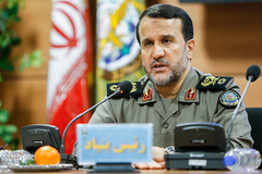 سردار بهمن کارگر، رئیس بنیاد حفظ آثار و نشر ارزش های دفاع مقدس در همایش سراسری مدیران و مسئولان بنیاد حفظ آثار و نشر ارزش‌های دفاع مقدس