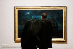 نمایشگاه نقاشی حسن روح الامین با عنوان «الحق‌مع‌علی»