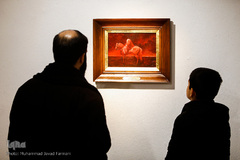 نمایشگاه نقاشی حسن روح الامین با عنوان «الحق‌مع‌علی»