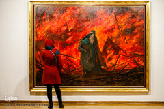 نمایشگاه نقاشی حسن روح الامین با عنوان «الحق‌مع‌علی»