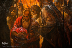 نمایشگاه نقاشی حسن روح الامین با عنوان «الحق‌مع‌علی»