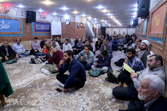 جلسه تفسیر قرآن حجت الاسلام والمسلمین سیدحسین مومنی