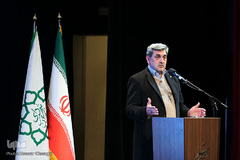 پیروز حناچی شهردار تهران در جشن آغاز پایش سلامت کارکنان شهرداری تهران