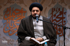 حجت الاسلام درچه ای در مراسم معارفه حجت‌الاسلام والمسلمین ناصرالدین نوری‌زاده، رییس جدید مرکز رسیدگی به امور مساجد