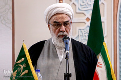 حجت‌الاسلام‌والمسلمین محمدی گلپایگانی، رئیس دفتر مقام معظم رهبری در مراسم معارفه حجت‌الاسلام والمسلمین ناصرالدین نوری‌زاده، رییس جدید مرکز رسیدگی به امور مساجد