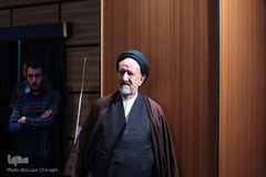 سید محمود دعایی، سرپرست مؤسسهٔ اطلاعات در اختتامیه چهارمین جشنواره رسانه‌ای ابوذر