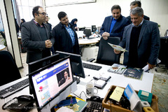 بازدید محسن هاشمی رفسنجانی، رییس شورای اسلامی شهر تهران از سرویس اندیشه ایکنا