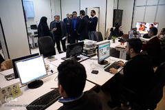 بازدید محسن هاشمی رفسنجانی، رییس شورای اسلامی شهر تهران از سرویس بین الملل ایکنا