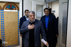 بازدید محسن هاشمی رفسنجانی، رییس شورای اسلامی شهر تهران از باشگاه خبرنگاران افتخاری (نبا) ایکنا